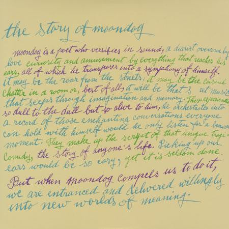the story of moondog (lp)