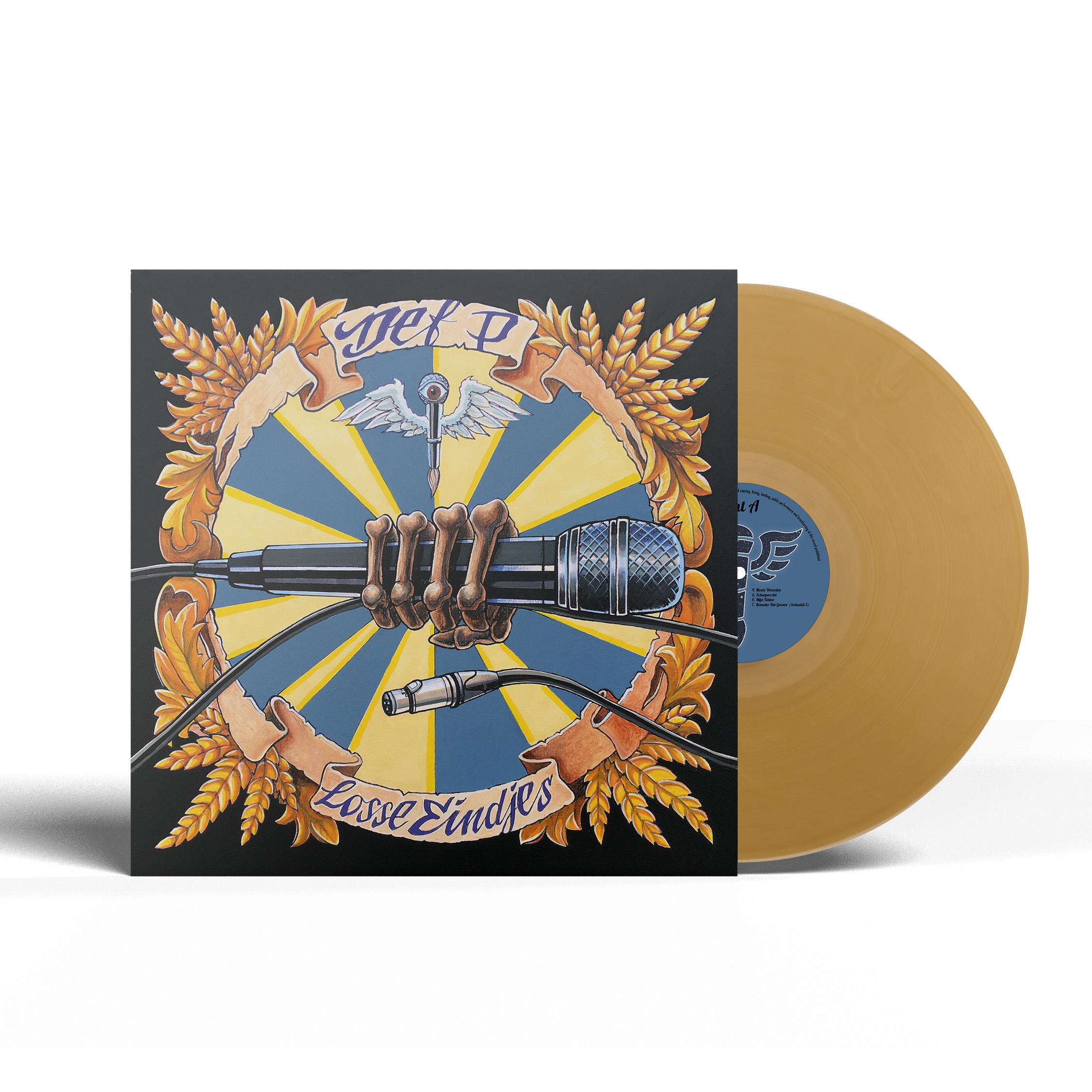 losse eindjes slightly gold colored vinyl