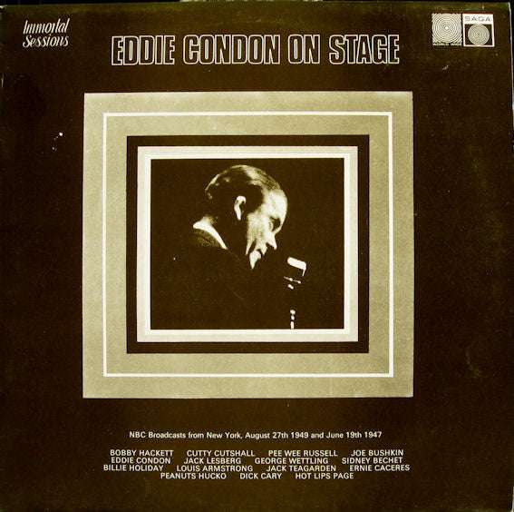 eddie condon on stage (lp)
