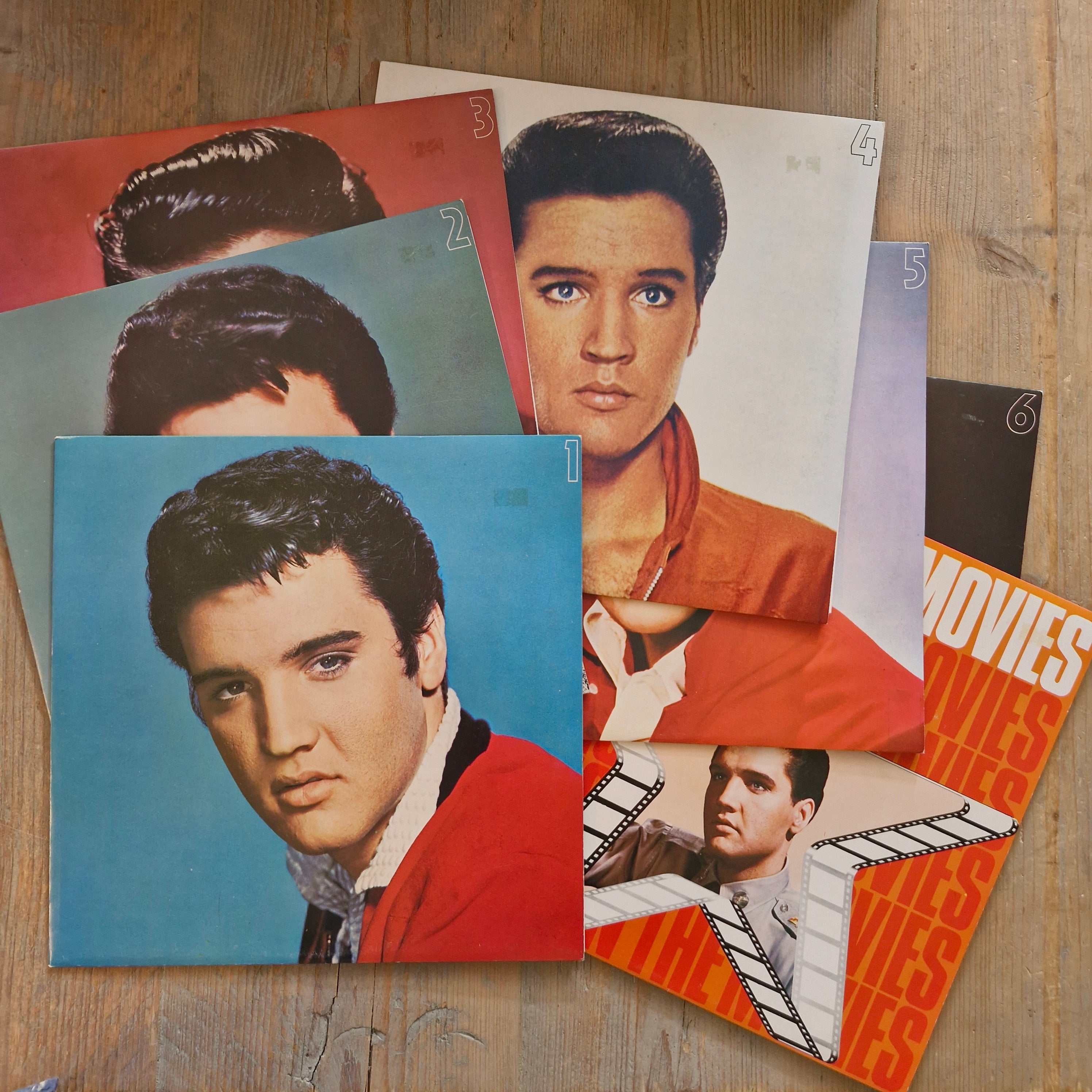 elvis presley's greatest hits (7lp set)