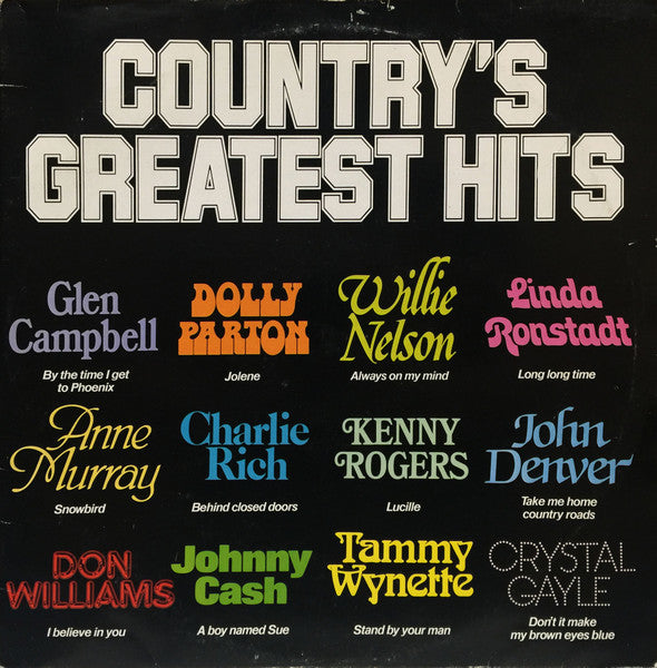 country's greatest hits (2lp)