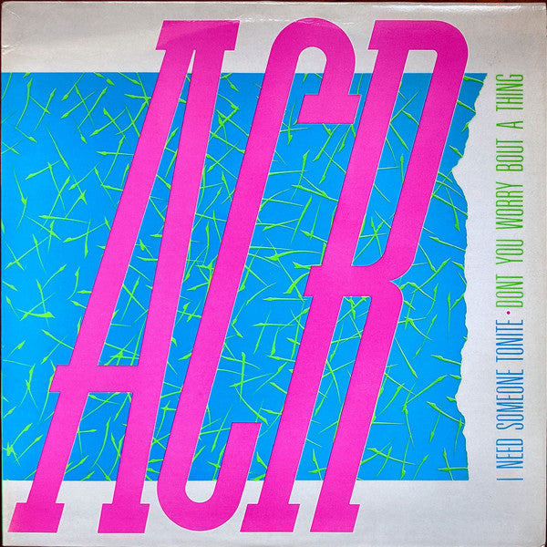 i need someone tonite (12inch)