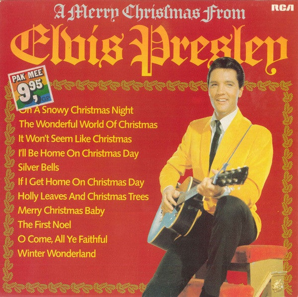 a merry christmas from elvis presley (lp)