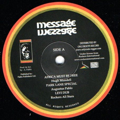 africa must be free (10inch-near mint)