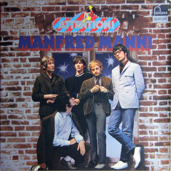attention! manfred mann! (lp)