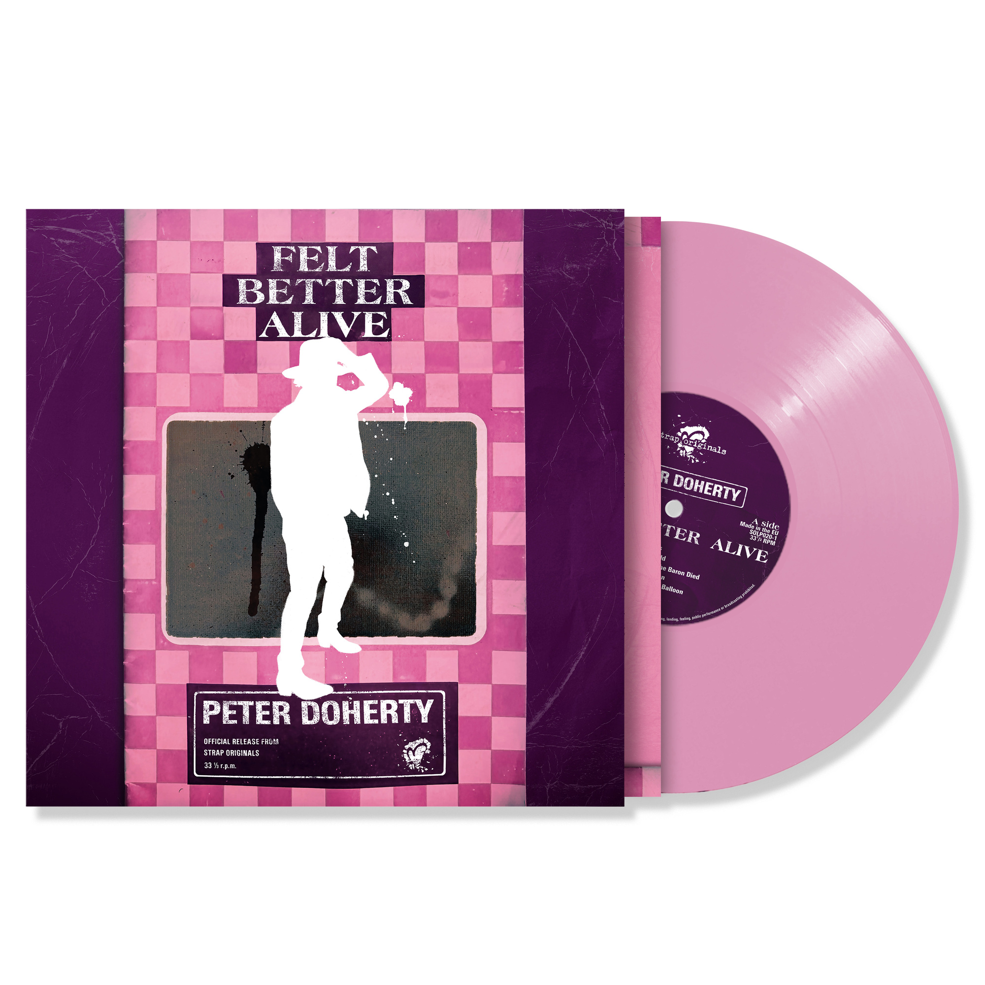 felt better alive indie only! pink rose vinyl