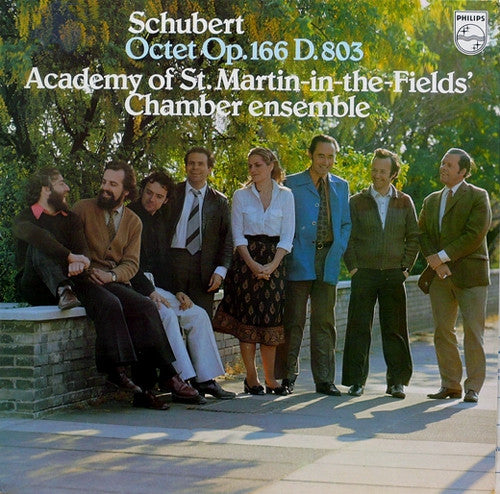 academy of st. martin-in-the-fields' chamber ensemble – octet op. 166 d. 803 (lp)