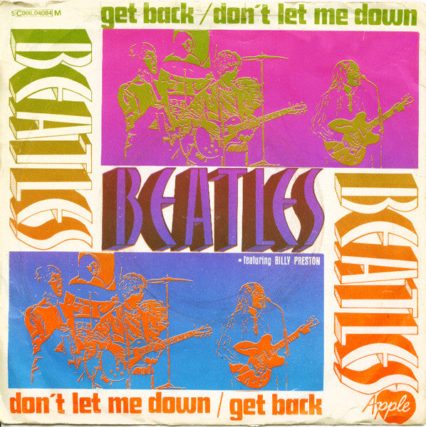 get back don't let me down (7inch single)