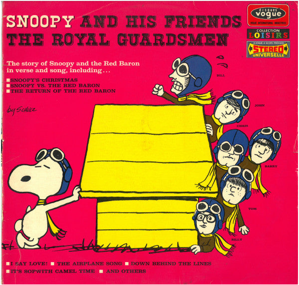 snoopy and his friends the royal guardsmen