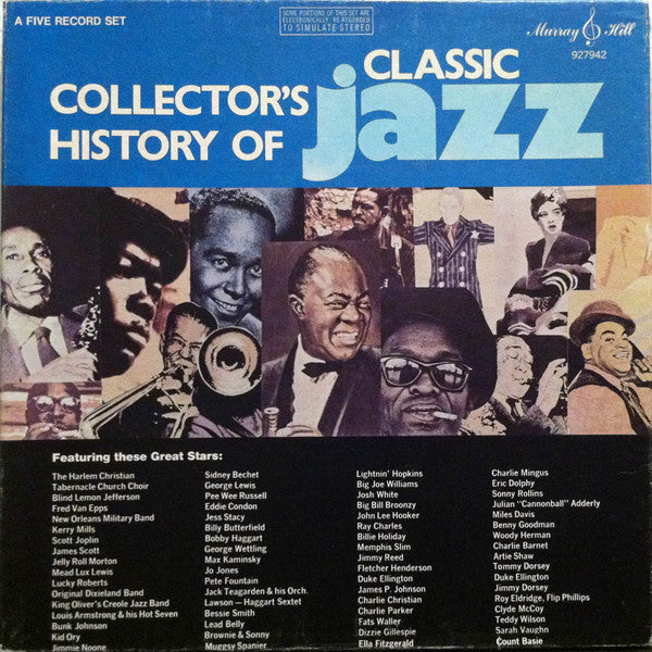 collector's history of classic jazz (5lp box)