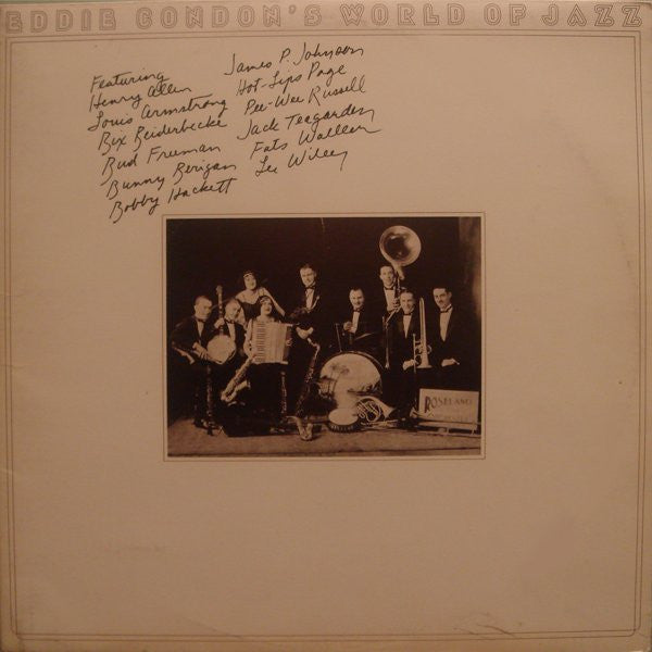 eddie condon's world of jazz (2lp)