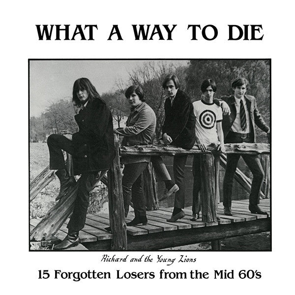 what a way to die (15 forgotten losers from the mid 60's) (lp)