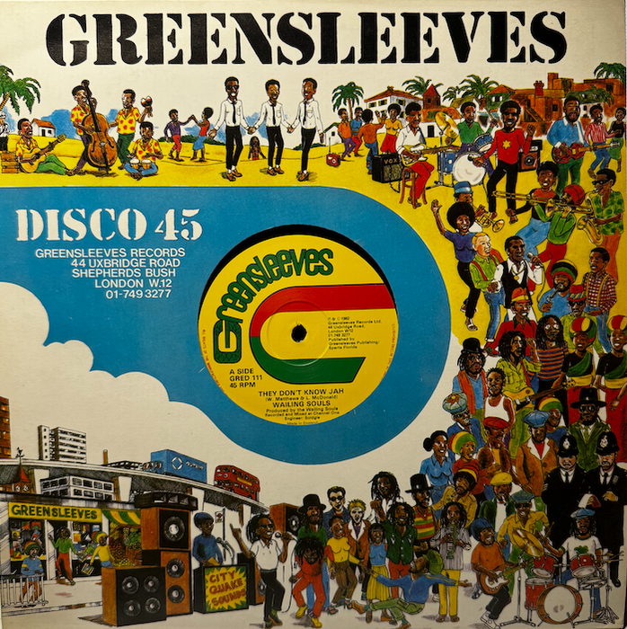 they don't know jah   sticky stay (12inch-near mint)